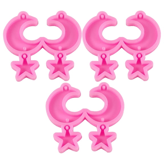 UPOUART Silicone Ear Pendant Molds for Easy Resin Casting and Decoration