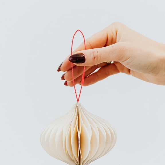 UPOUART Hanging Ropes for Festival Pendant Hanging Rope Red Plastic 300pcs 7.9x0.2in