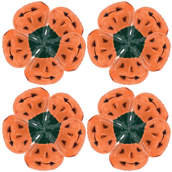 UPOUART 30Pcs Lovely Assorted Color Pumpkin Figurine for Yard Flowerpot Bonsai Decor