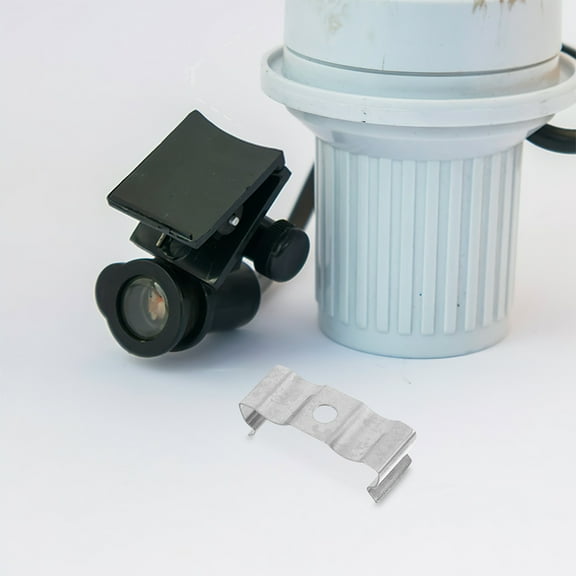 UPOUART 30Pcs Plated Silver Metal Mount Clip for LED Tube Light Secure and Tool Free Installation