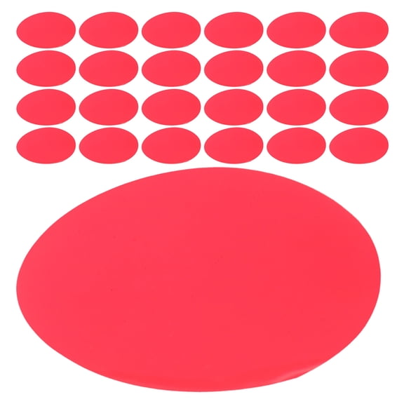 UPOUART 30Pcs Self Adhesive Light Diffuser Film Red Warm Light Correction for Downlights