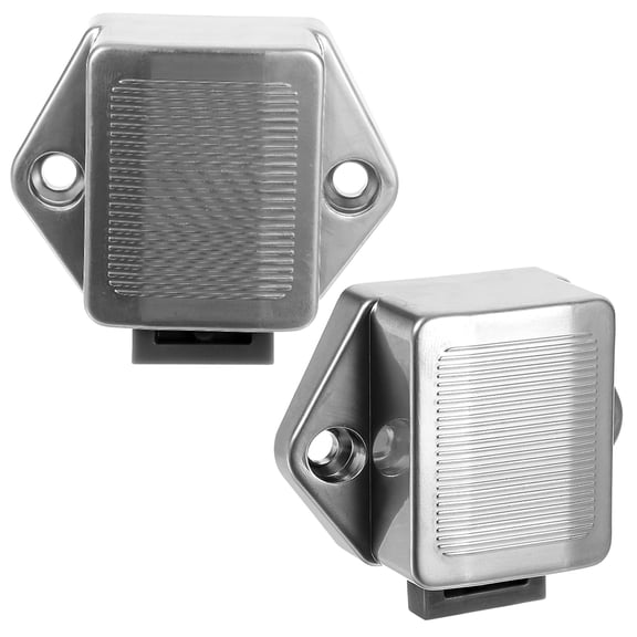 UPOUART Metal Cabinet Lock Push Button Latch Locks Assorted Color 2Pcs