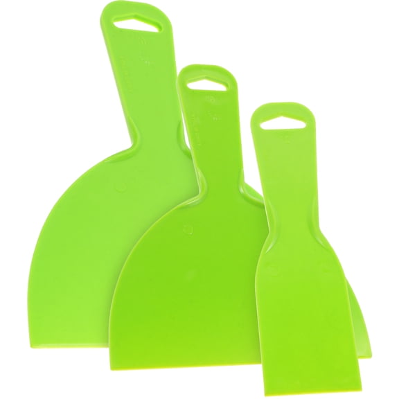 UPOUART 3Pcs 3D Printer Scraper Green with Rounded Edge for Safe Print Removal Tool