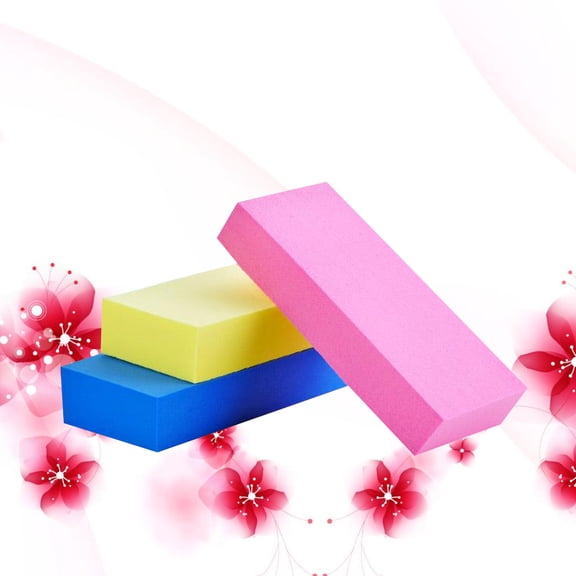 UPOUART Exfoliating Sponge Cube Assorted Color for Smooth Skin and Gentle Lather 3Pcs
