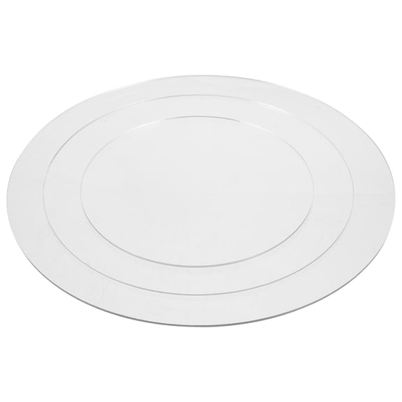 UPOUART Cake Disk Acrylic White 3Pcs
