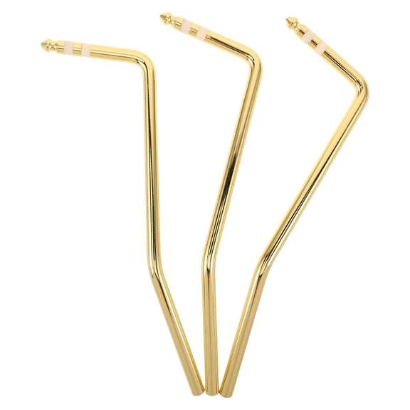 UPOUART 3-Piece Golden Electric Guitar Whammy Bar Set with Stable Tuning and Scratch-Resistant