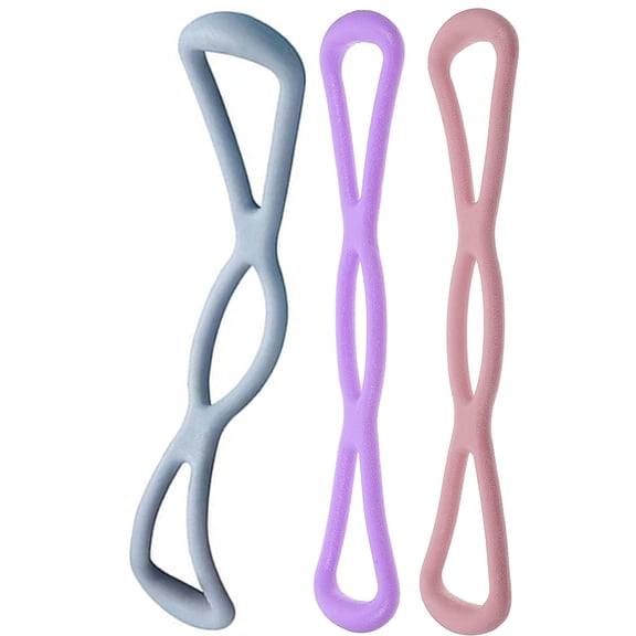 UPOUART 3Pcs Heavy Resistance Bands for Working Out Assorted Color Elastic Fitness Bands with High Elasticity