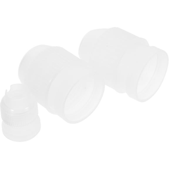 UPOUART Cake Decorating Piping Couplers Plastic Nozzle Converters Set of 3 for Baking Tools Accessories