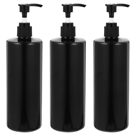 UPOUART 3Pcs Refillable Press Type Lotion Dispenser Bottle For Home Use In Bathroom
