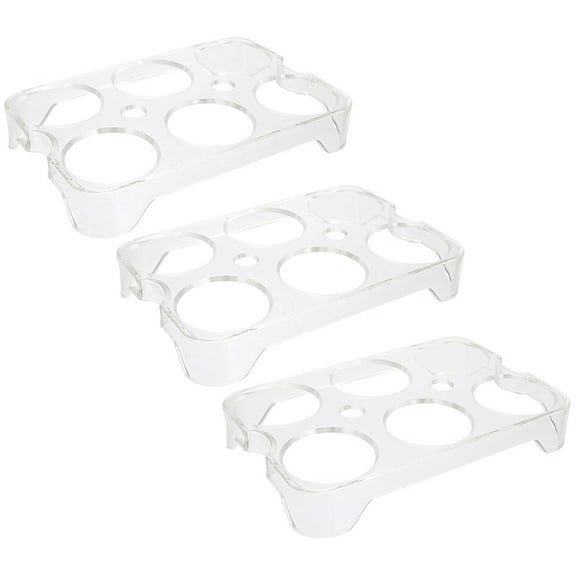 UPOUART 3Pcs Refrigerator Egg Holders with Prevent Sliding and Breakage Prevention