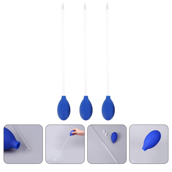 UPOUART 3Pcs Reusable Fish Tank Cleaning Tool Plastic Water Changer with Feeding Function