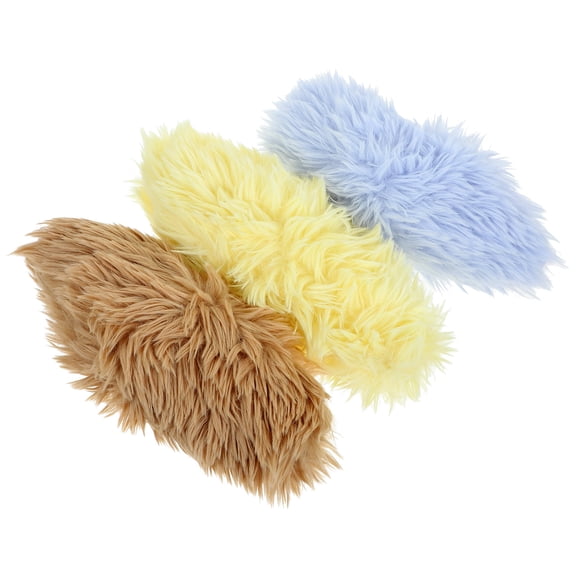 UPOUART 3Pcs Cat Toys Interactive Plush Fabric Yellow for Cat Exercise