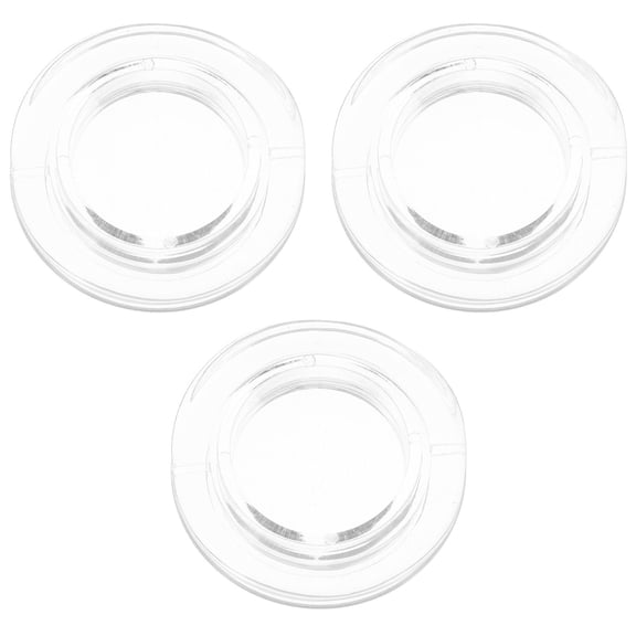 UPOUART 3-Pack Clear Silicone Patio Table Umbrella Hole Stabilizer Plugs for Outdoor Table Accessories