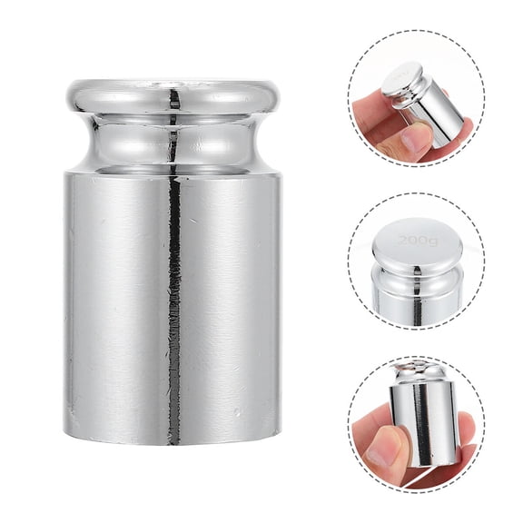 UPOUART 200g Steel Calibration Weights High Accuracy for Laboratory Scales and Precision Balances