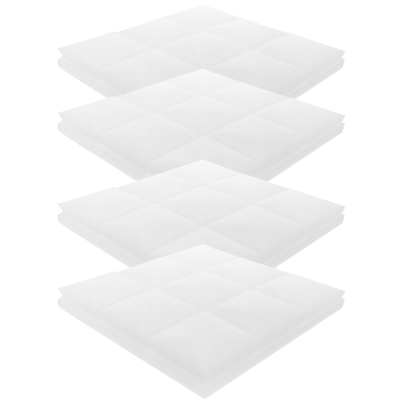 UPOUART 4-Pack Acoustic Foam Panels for Walls, Soundproofing and Noise Cancelling Sponge for Home Studio
