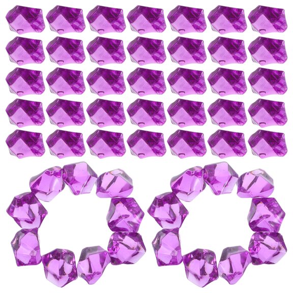 UPOUART 400pcs Decorative Acrylic Beads Small For DIY Jewelry Making Design For Beginners Hair Accessories