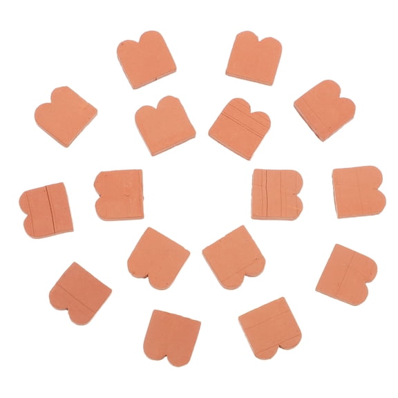 UPOUART 40Pcs Dollhouse Tiles 116 Scale Detailed Simulation Clay Building Supplies