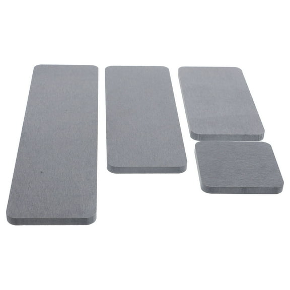 UPOUART 4Pcs Absorbent Tray Dark Grey for Kitchen Use