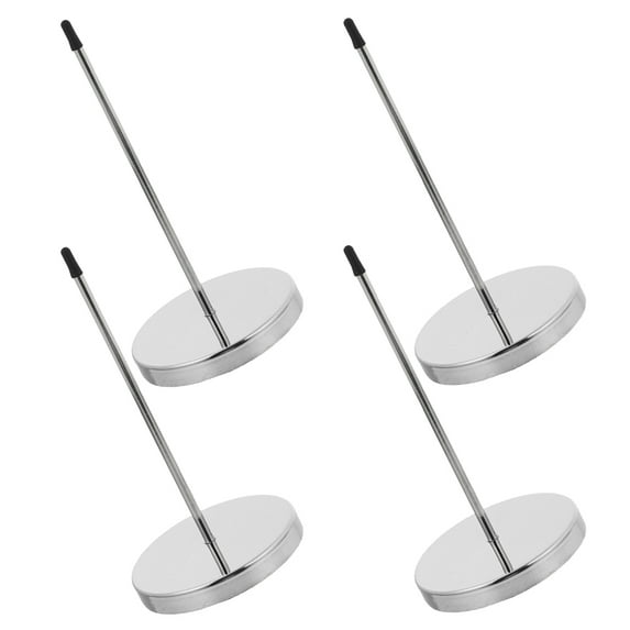 UPOUART 4-Pack Stainless Steel Receipt Spike Holder for Restaurant and Kitchen Use, Compact Ticket Organizer