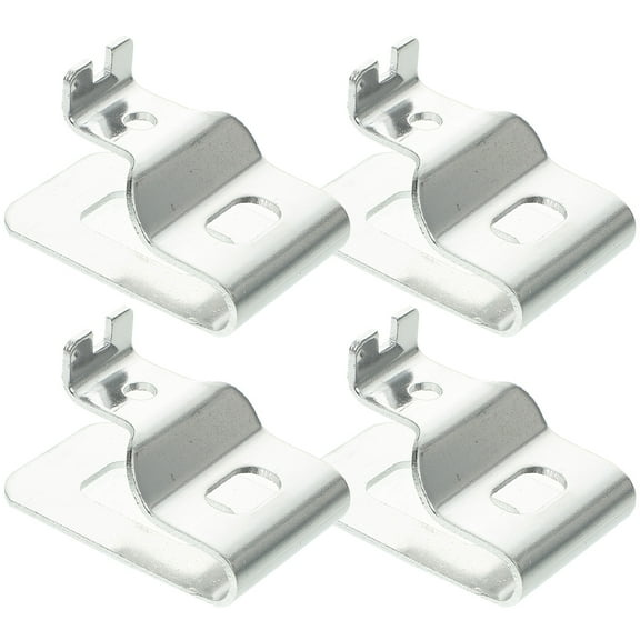 UPOUART 4Pcs Drill Belt Holder Silver Belt Clip Hooks Iron for Work Area