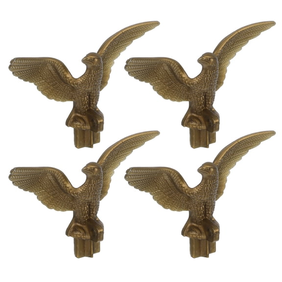 UPOUART 4-Pack Flagpole Topper Plastic Replacement Finials for Outdoor Flagpoles and Weather-Resistant