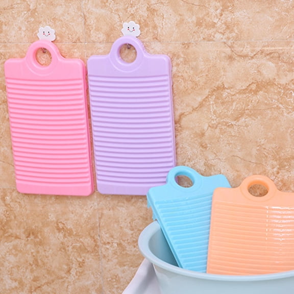 UPOUART 4-Pack Portable Hand Wash Laundry Boards for Camping, Travel, Outdoor Use and Small Loads