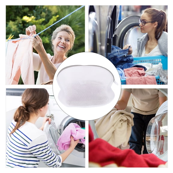 UPOUART 4Pcs Travel Laundry Bags Mesh See Through Laundry Bags for