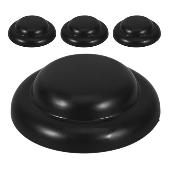 UPOUART 4Pcs Patio Umbrella Base Caps Replacement Black Outdoor Umbrella Parts for Easy Repair