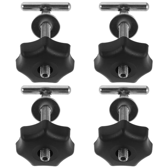 UPOUART 4Pcs Plastic Handle Screw Clamping Nuts for Secure Installation of Seat Slider Rails