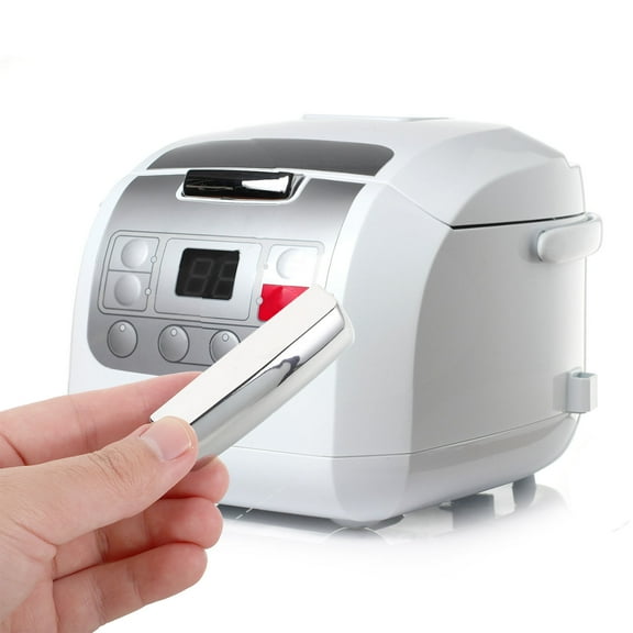 UPOUART 4Pcs Rice Cooker Lid Button Switch Plastic Silver for Home Users Family Meals