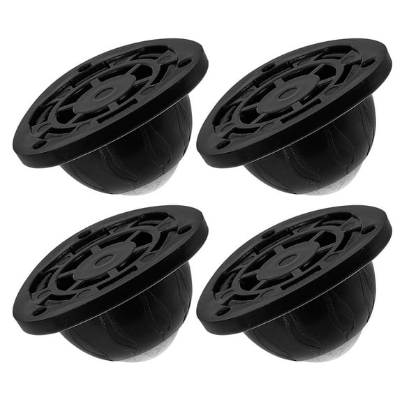 UPOUART 4-Pack Small Furniture Caster Wheels with 360 Swivel for Home and Office Use