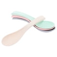 thumbnail image 1 of UPOUART 4-Piece Beige Spoon Set with Ergonomic Handles, Perfect for Feeding and Cereal Meals, 1 of 8