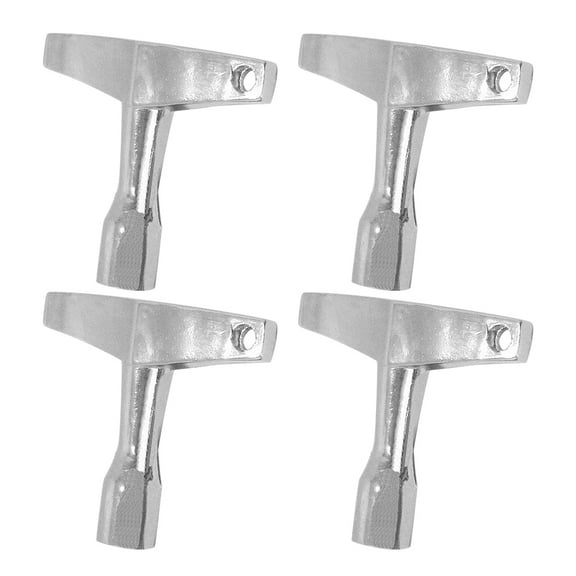UPOUART Compact Metal Drum Keys Set 4 Pcs Lightweight Design for Easy Transport and Music Performance