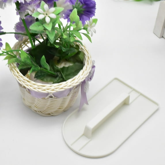 UPOUART 4pcs Plastic Dessert Decorating Tool for Professional Bakers with Pastry Accessory in White