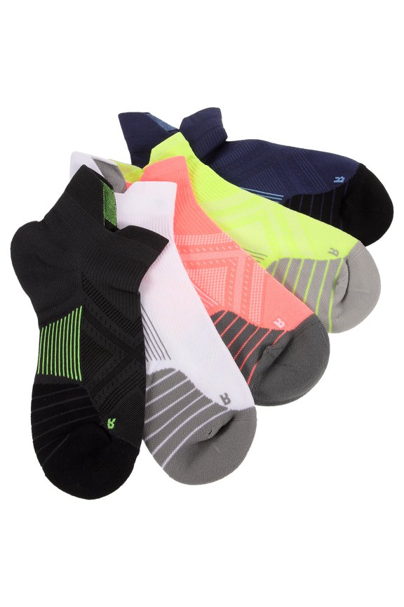 5 Pairs per Set Athletic Socks U Shaped Opening Breathable Comfortable for Activities