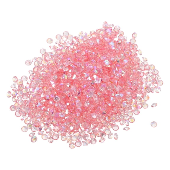 UPOUART Table Scatter Pink Acrylic Gems for Modern Home Accent, 5000Pcs