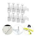 thumbnail image 1 of UPOUART 500Pcs Electrical Cable Staples for Cables with Strong Bearing Capacity, 1 of 8
