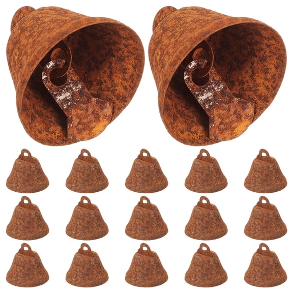 UPOUART 50Pcs Metal Bells for Wedding Decorations, Crafts, Home Decor, Party Favors, and Coffee Table Accents