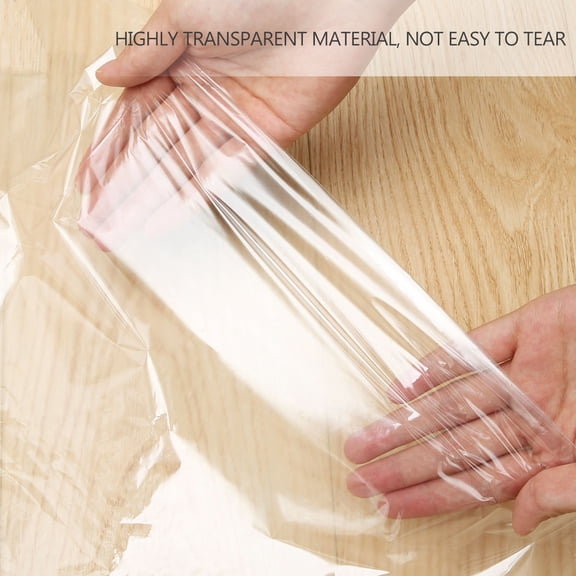 UPOUART 50Pcs Transparent Clothes Cover for Travel and Storage Assorted Color Garment Shield