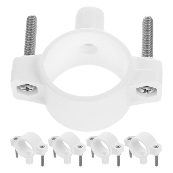 UPOUART 5Pcs Efficient Water Saving Drain Saddle Valve for Ro System Under Sink White