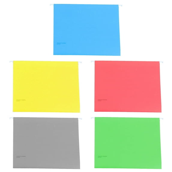 UPOUART 5Pcs Portable Hanging File Folder Frames Multi Tier Paper and ...