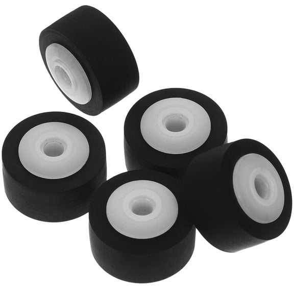 UPOUART Audio Bearing Wheel Black Plastic 5Pcs for Portable Music Player