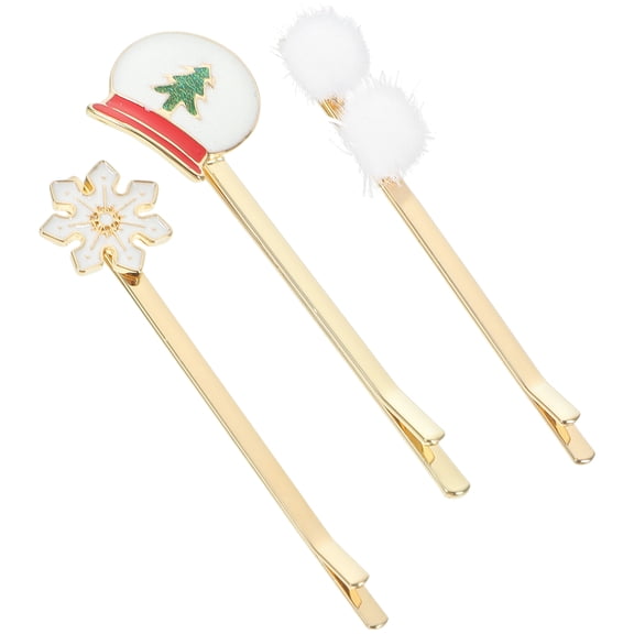 UPOUART 6 Pcs Metal High Tail Hair Clip Decorative Accessories for Women Birthday