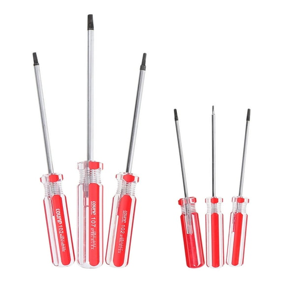UPOUART 6-Piece Triangle Driver Set with Alloy Steel for Multifunctional Hand Tool Kits and Precision Repairs