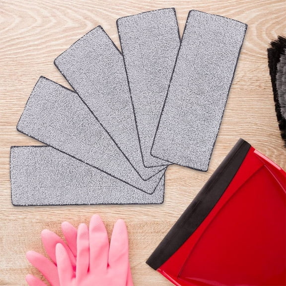 UPOUART Wet Mop Replacement Pads Mop Pads Grey 6pcs