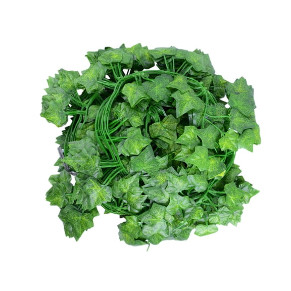 UPOUART 6 Pieces Artificial Green Leaf Plant Cloth Decorations for Home and Indoor Decoration
