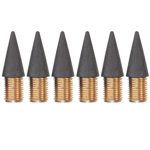 UPOUART 6Pcs Forever Pencil Replacement Tips Inkless Pencil Heads for Multi Use