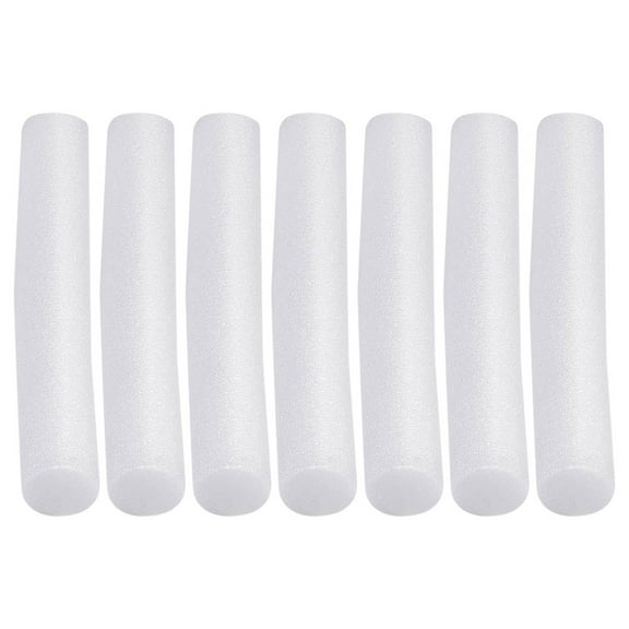 UPOUART 7-Piece White Foam Tuck Grips for Sofa Cushions, Slipcover Protector Strips, Easy to Cut and Use