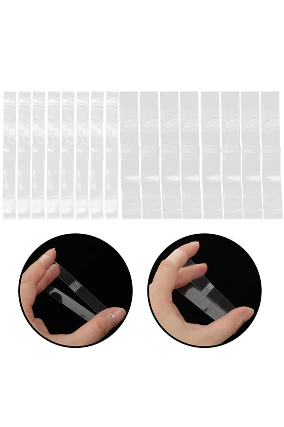 8 Pairs of Fixing Heel Band Transparent TPU Fixing Buckle Design for Women