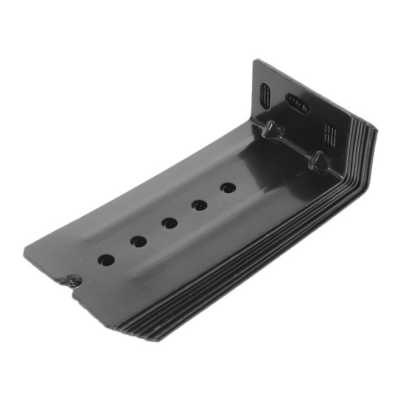 UPOUART 8Pcs Keyboard Drawer Slide Brackets Black Alloy Heavy Load Capacity for Under Desk Tray Installation